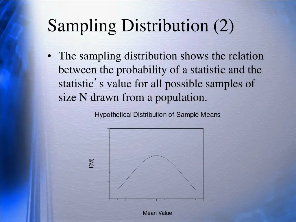 sampling distribution 2
