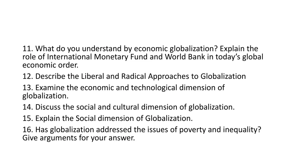 11 what do you understand by economic