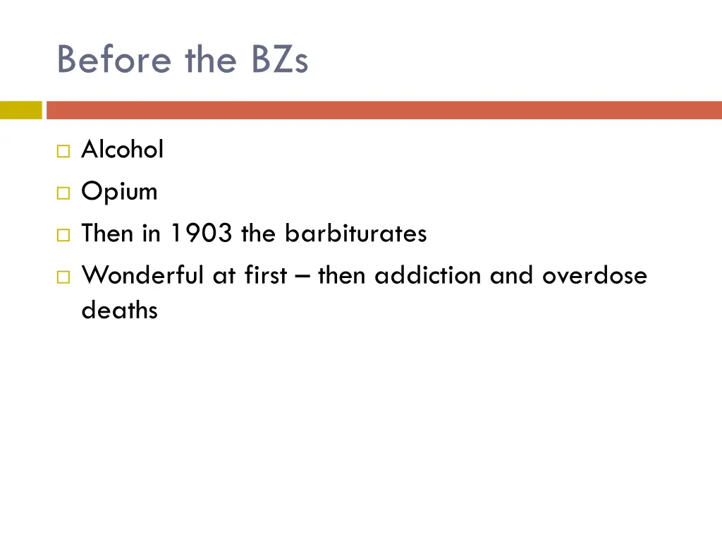 before the bzs