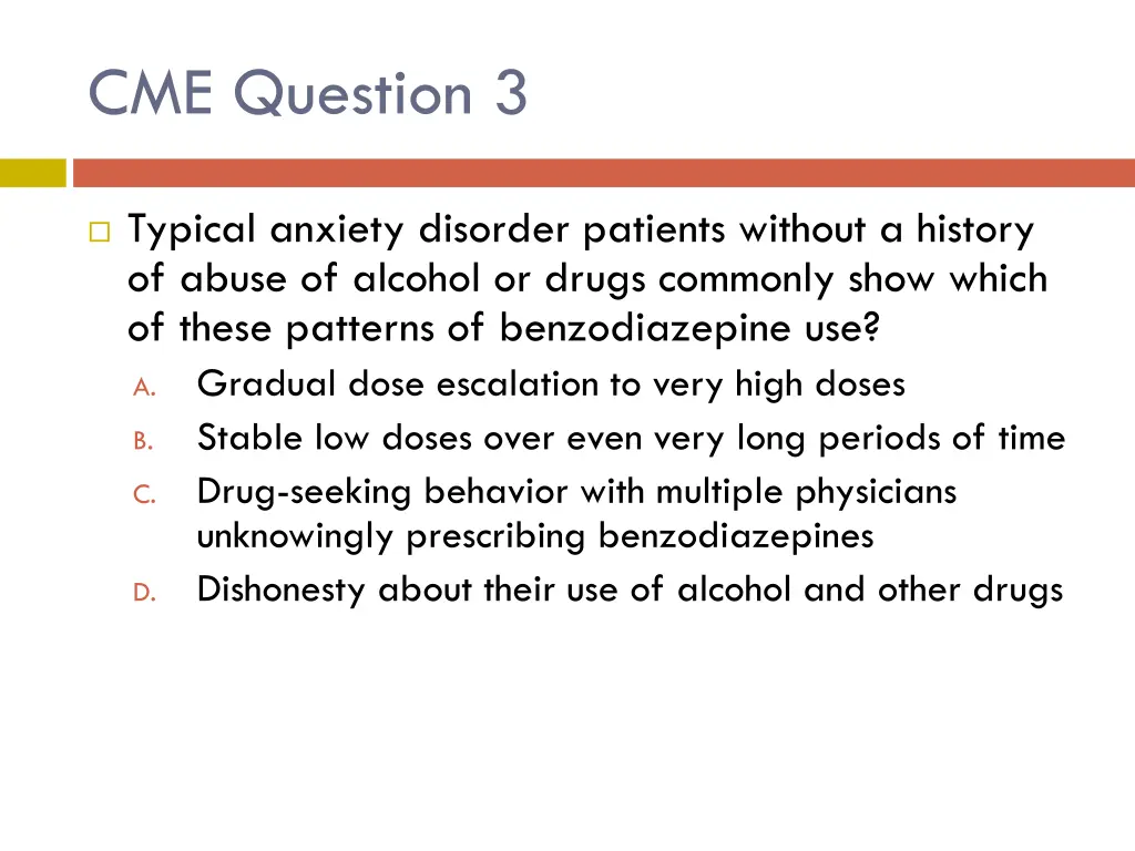 cme question 3