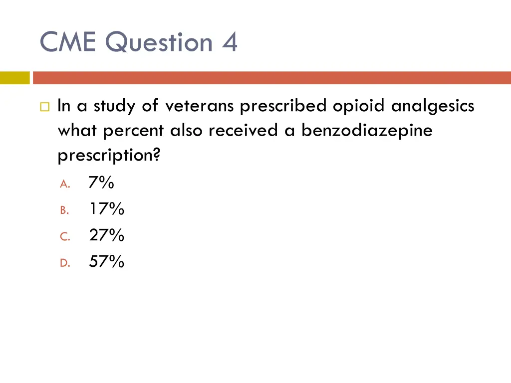 cme question 4