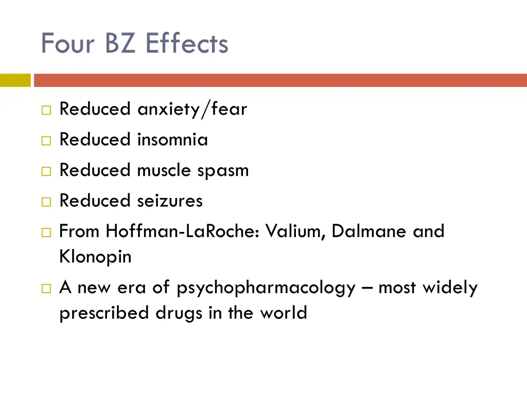 four bz effects