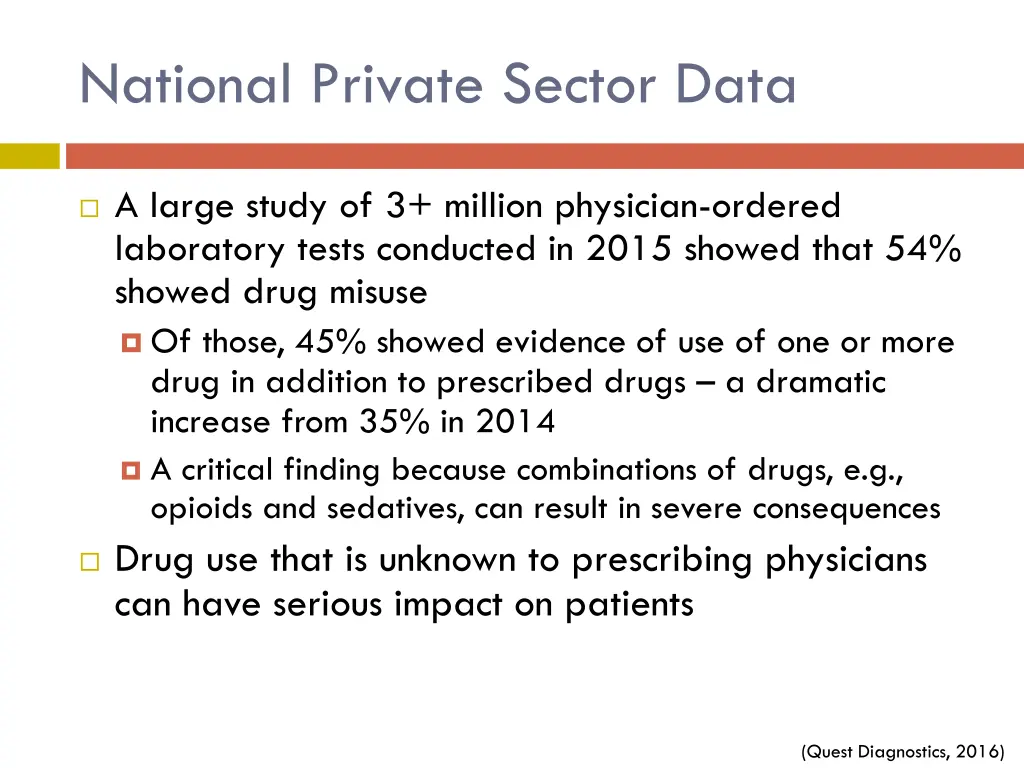 national private sector data