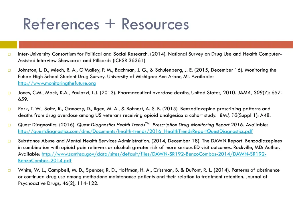 references resources 1
