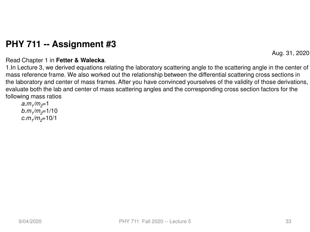 phy 711 assignment 3