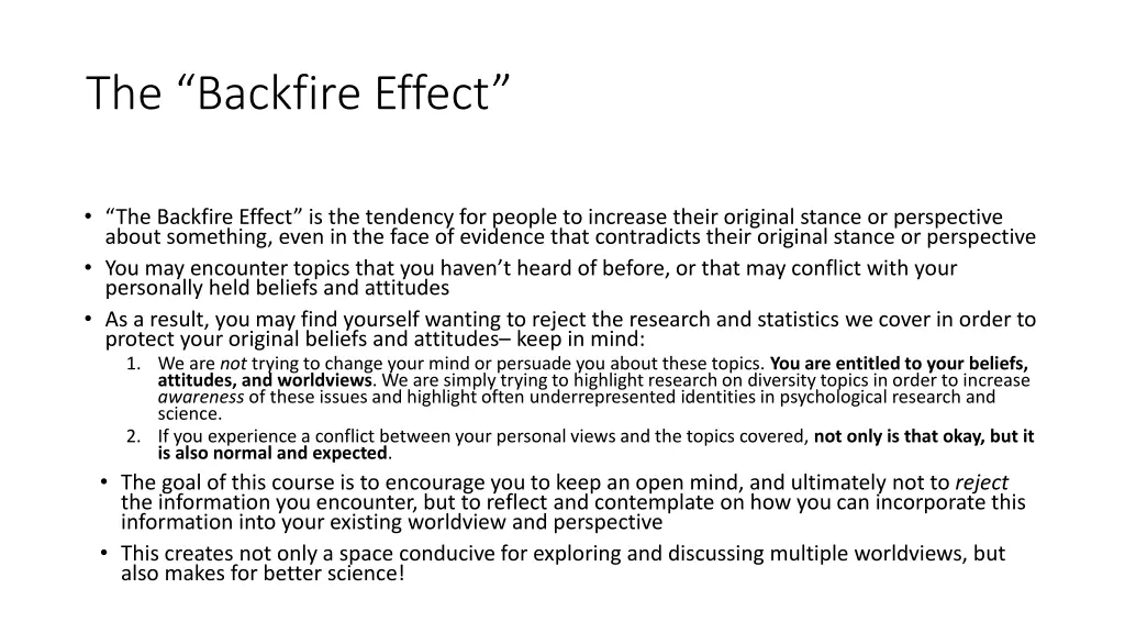 the backfire effect