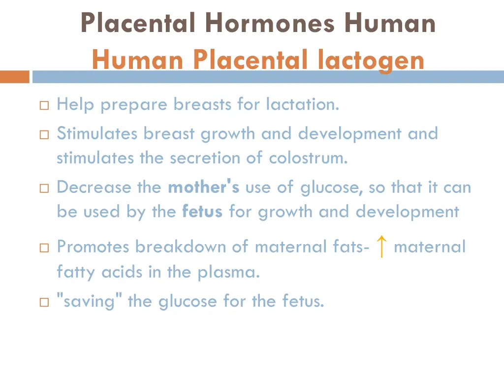 placental hormones human human placental lactogen