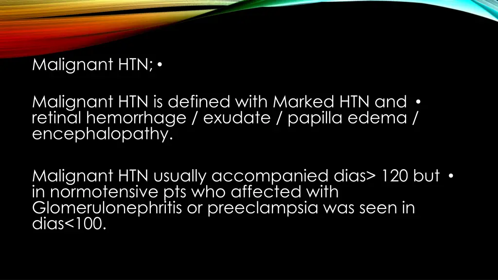 malignant htn