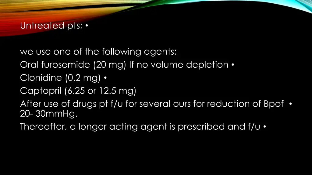 untreated pts