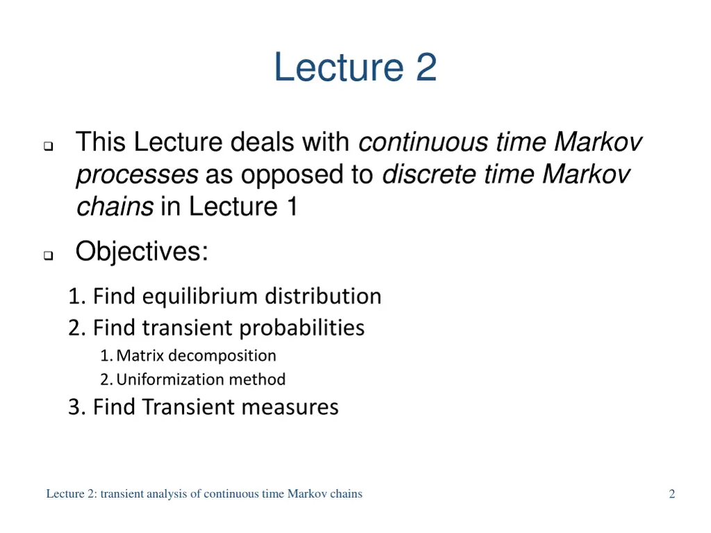 lecture 2