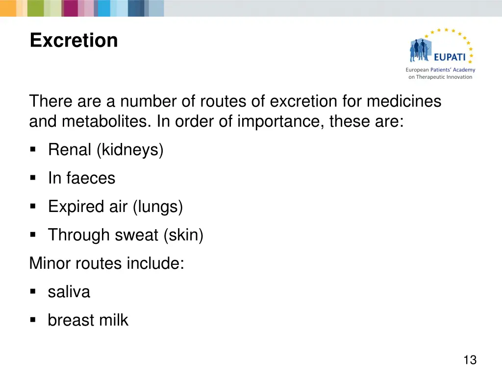 excretion