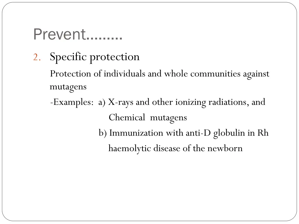 prevent 3
