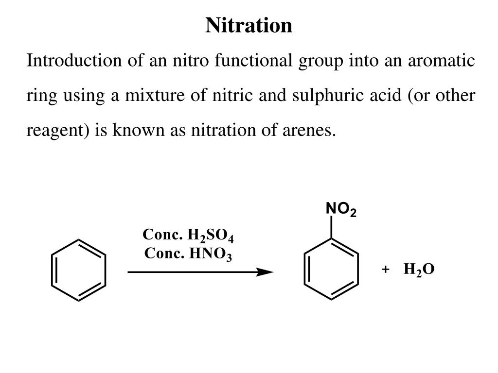 nitration