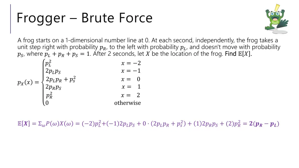 frogger brute force