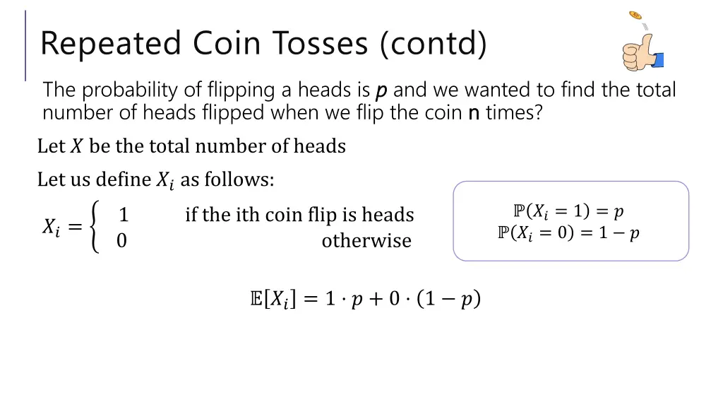 repeated coin tosses contd 1
