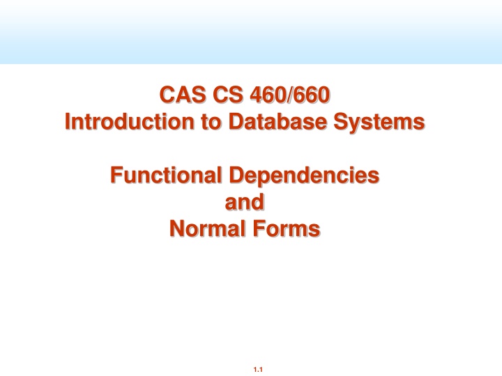 cas cs 460 660