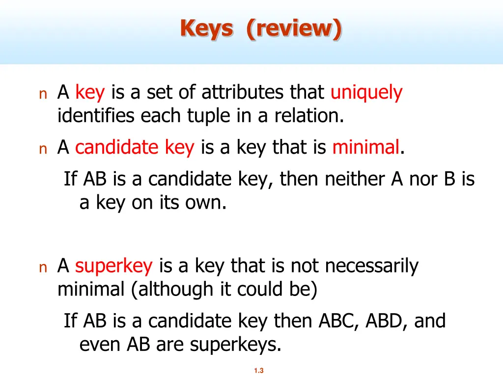 keys review