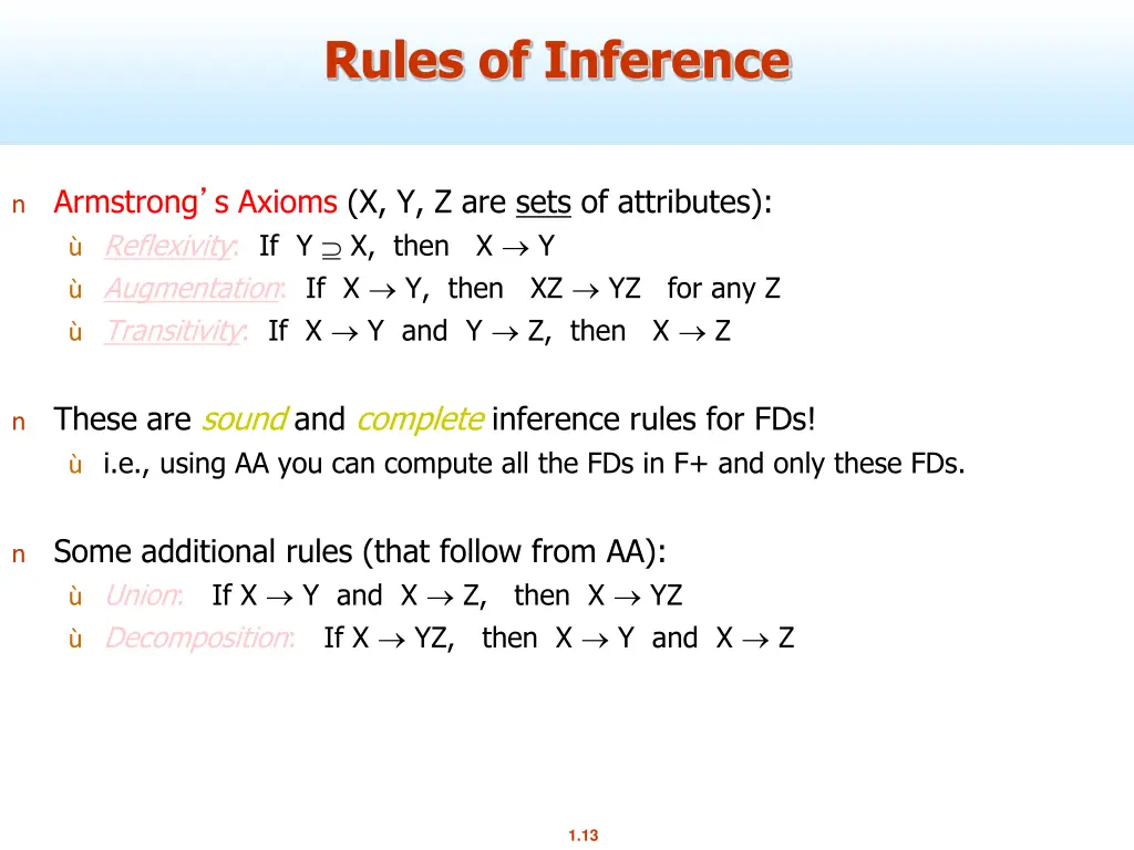 rules of inference