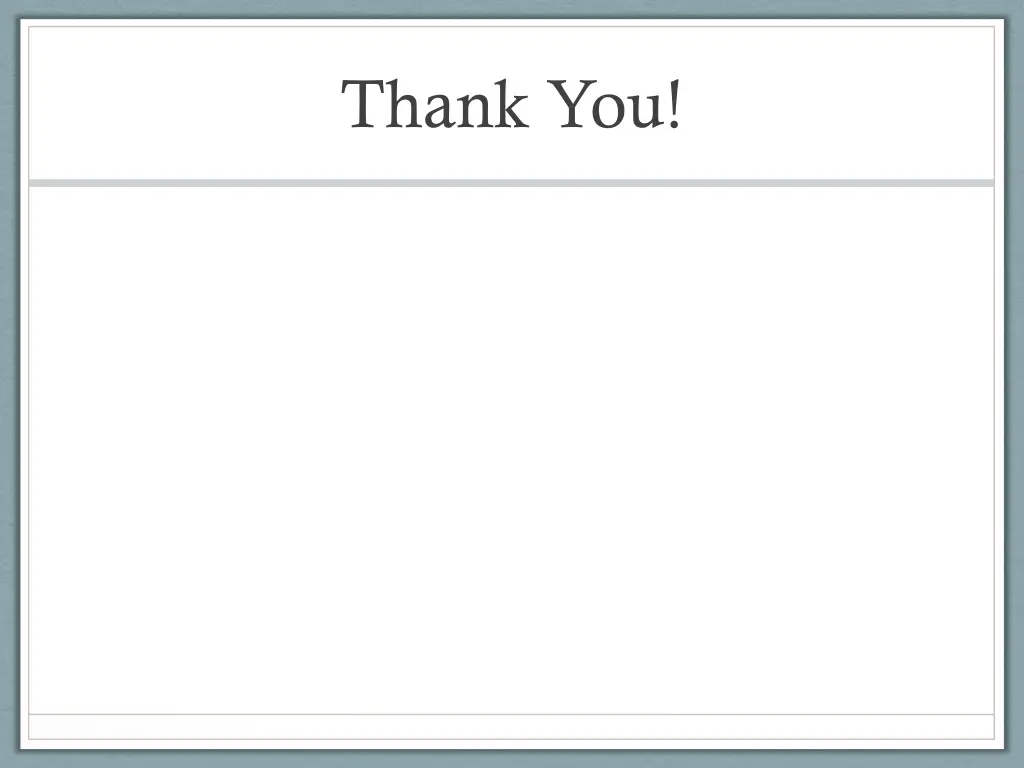 thank you