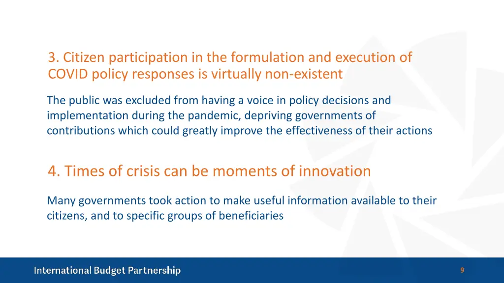 3 citizen participation in the formulation
