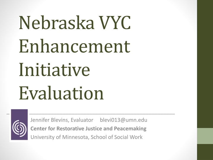 nebraska vyc enhancement initiative evaluation