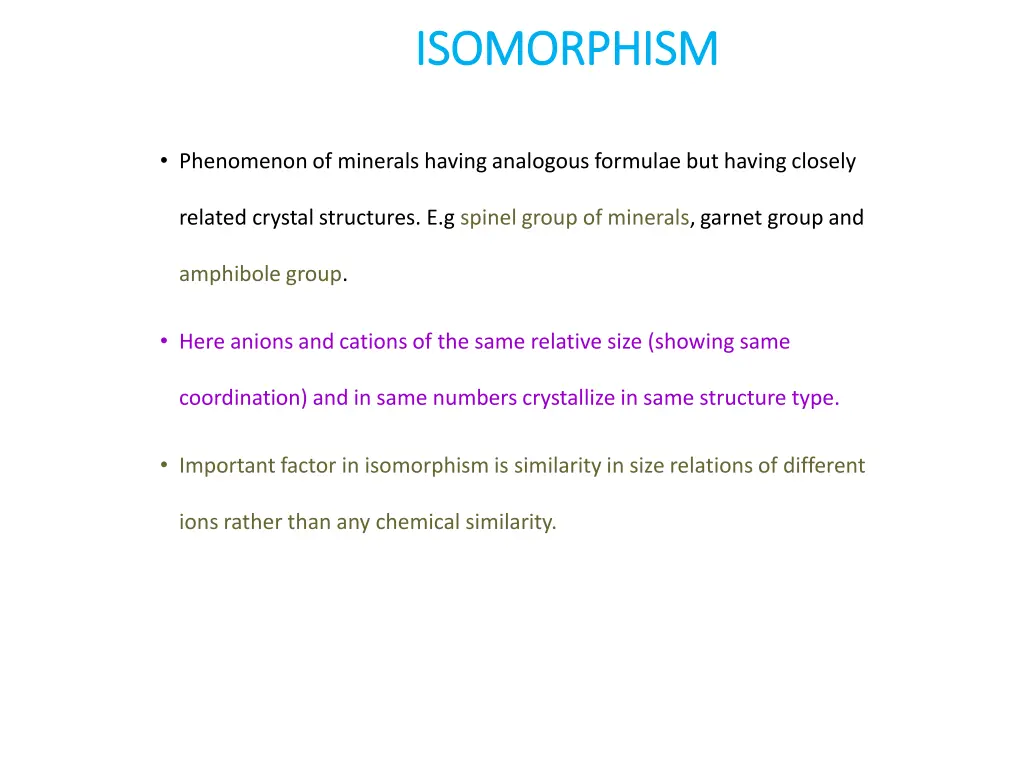isomorphism isomorphism