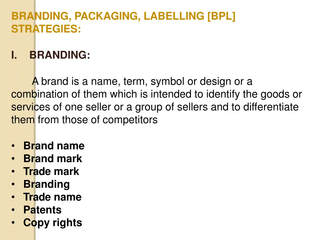 branding packaging labelling bpl strategies