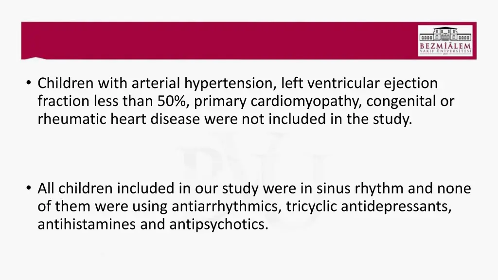 children with arterial hypertension left