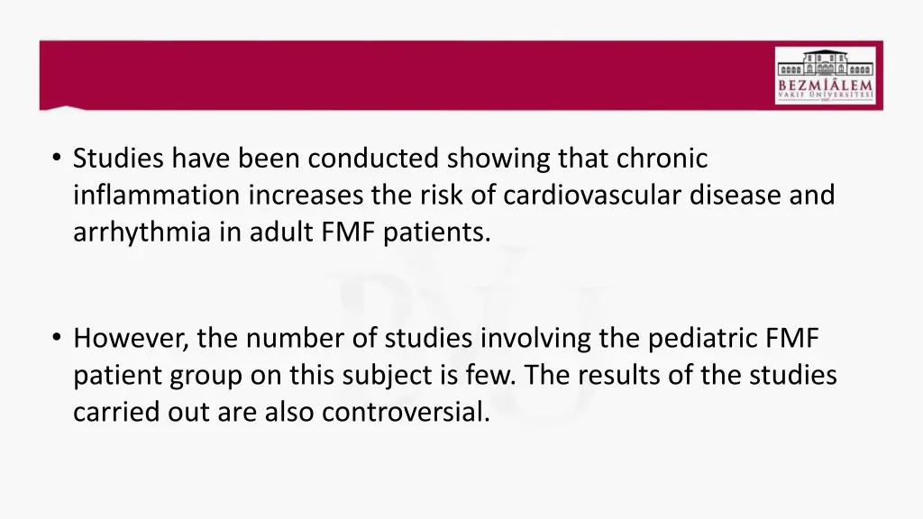 studies have been conducted showing that chronic