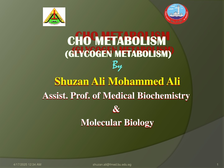 cho cho metabolism metabolism glycogen glycogen