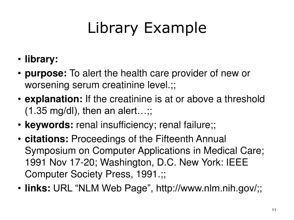 library example