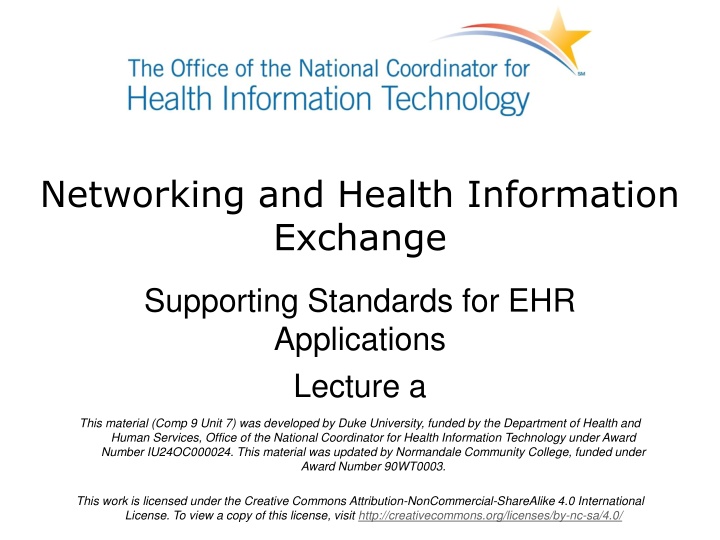networking and health information exchange