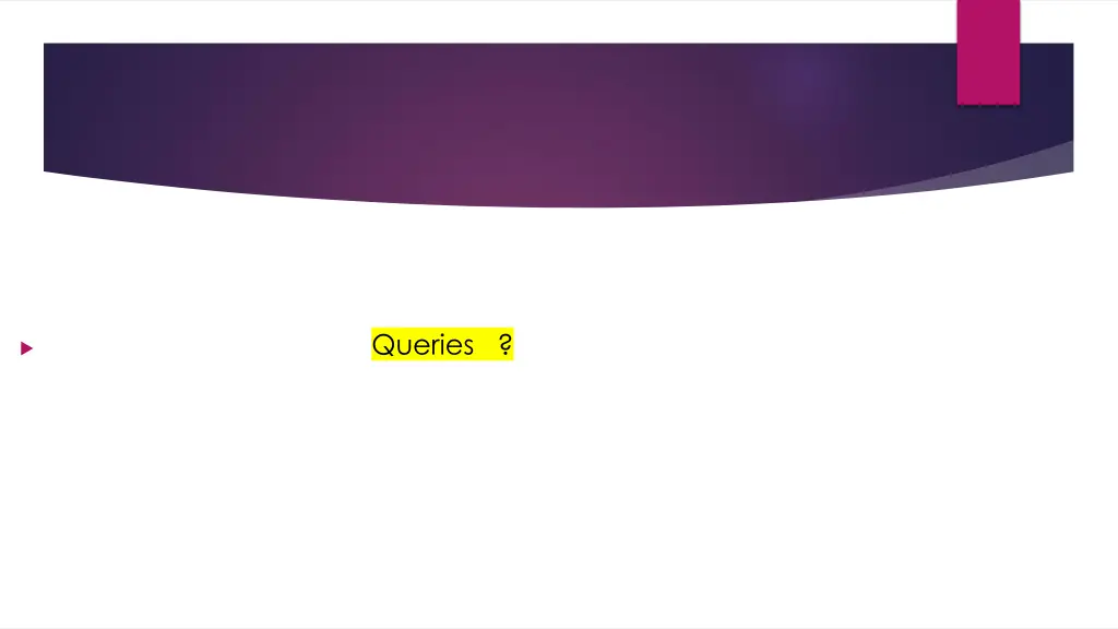 queries