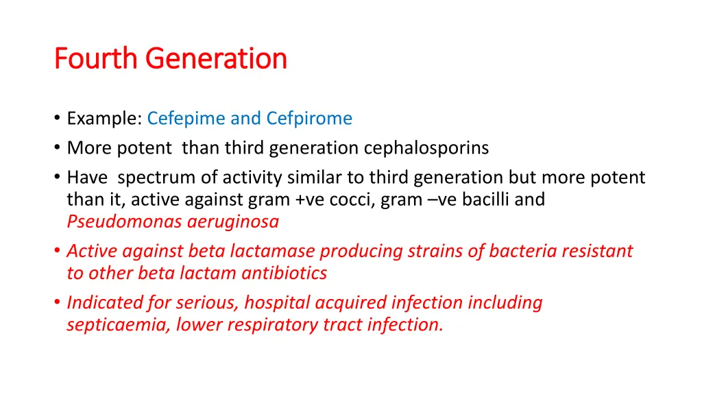 fourth generation fourth generation