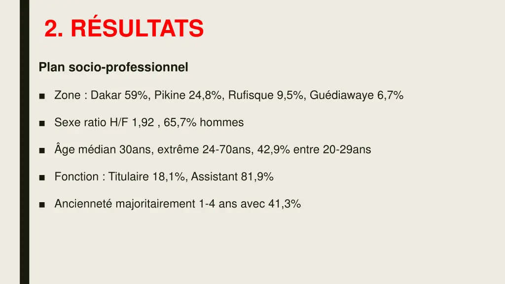 2 r sultats