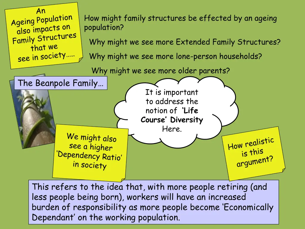 how might family structures be effected