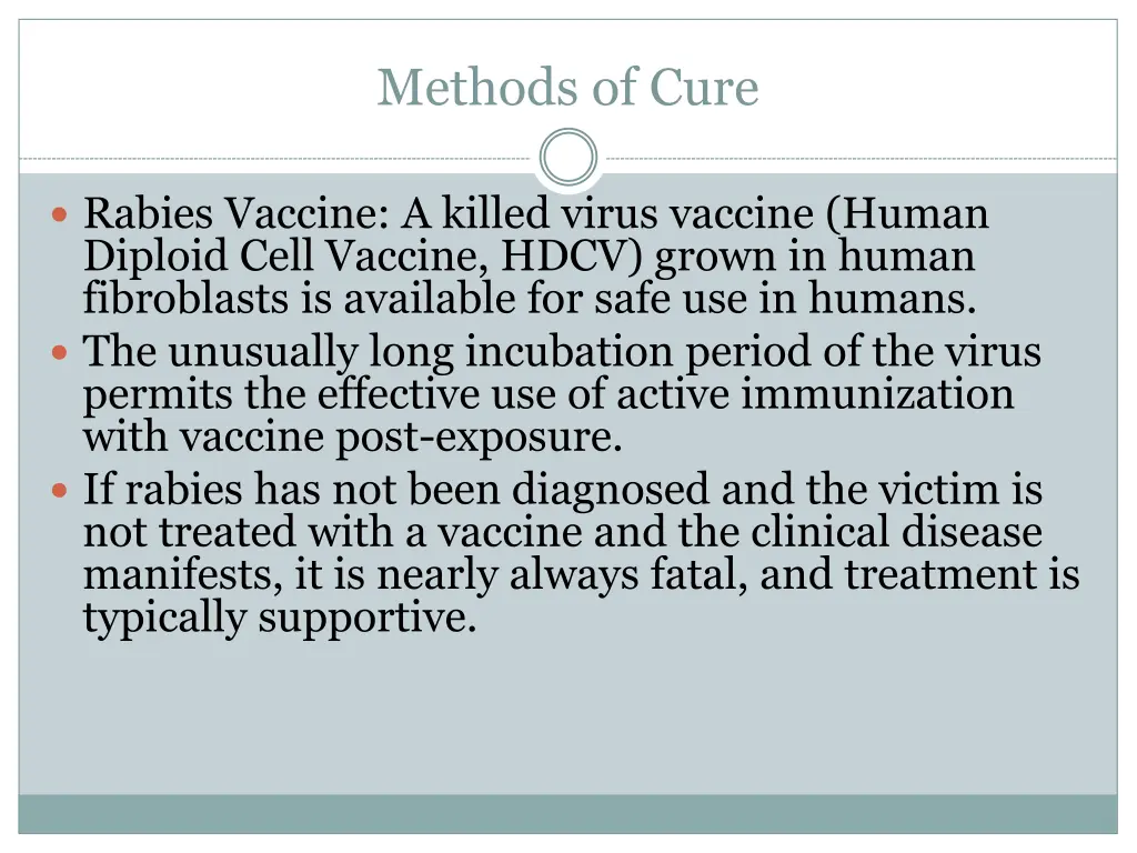 methods of cure