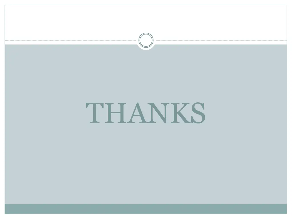 thanks