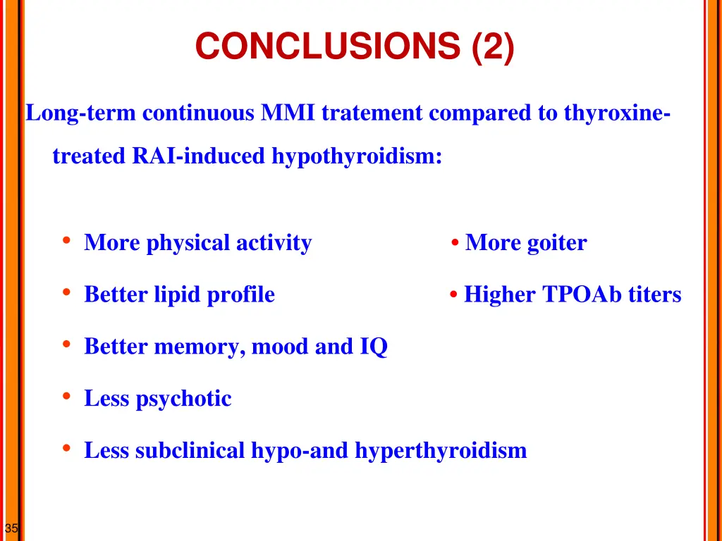 conclusions 2