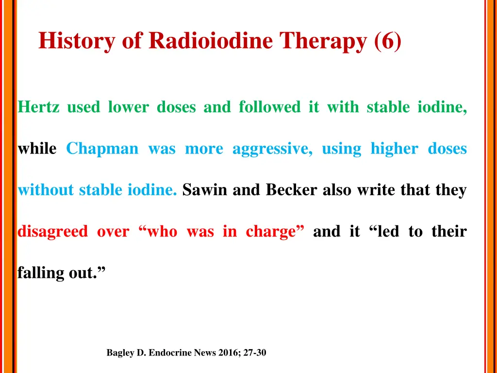 history of radioiodine therapy 6
