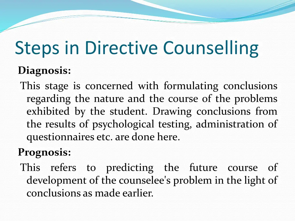 steps in directive counselling 3
