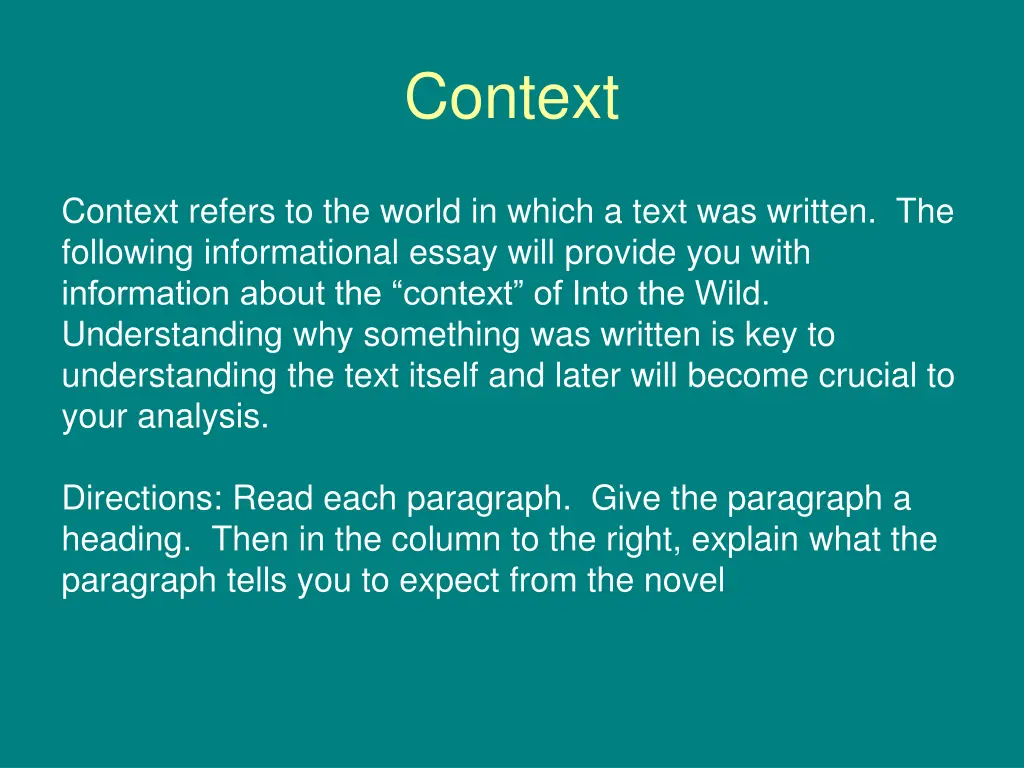 context