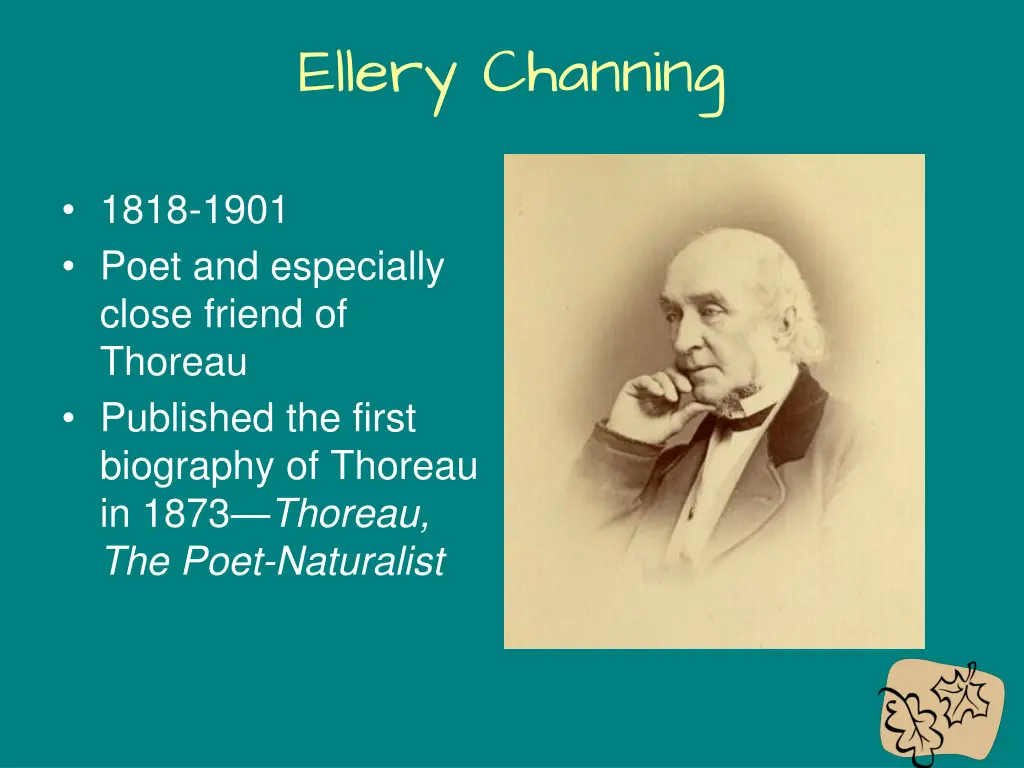 ellery channing