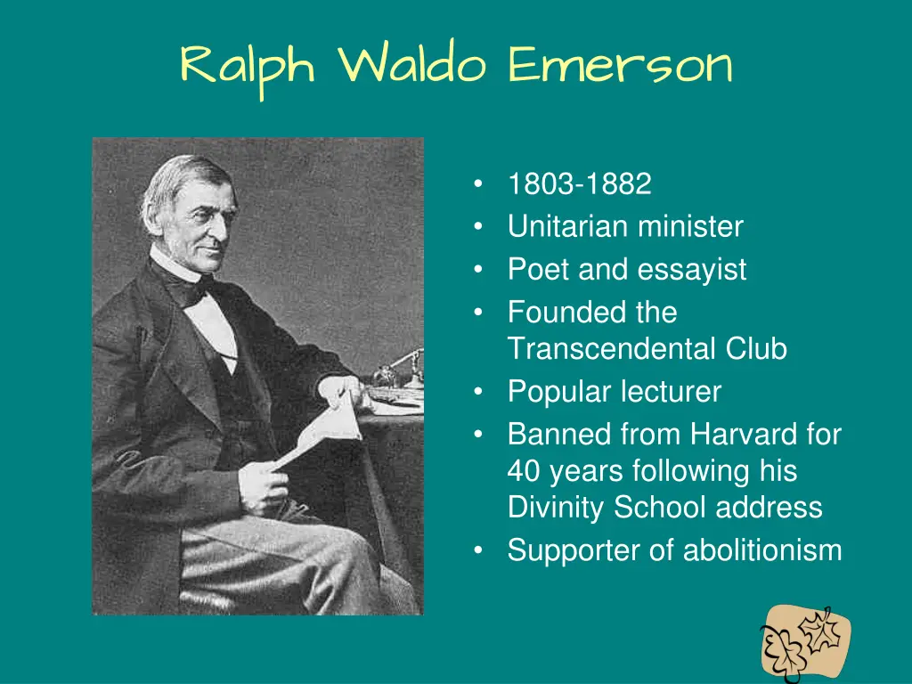 ralph waldo emerson