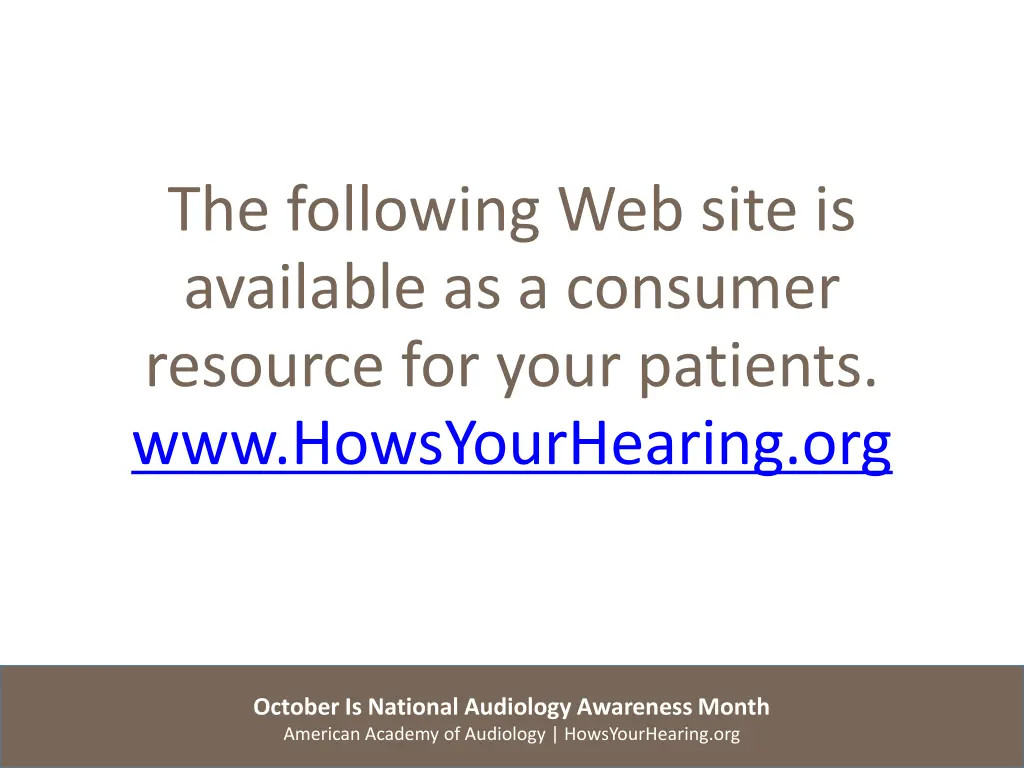 the following web site is available as a consumer