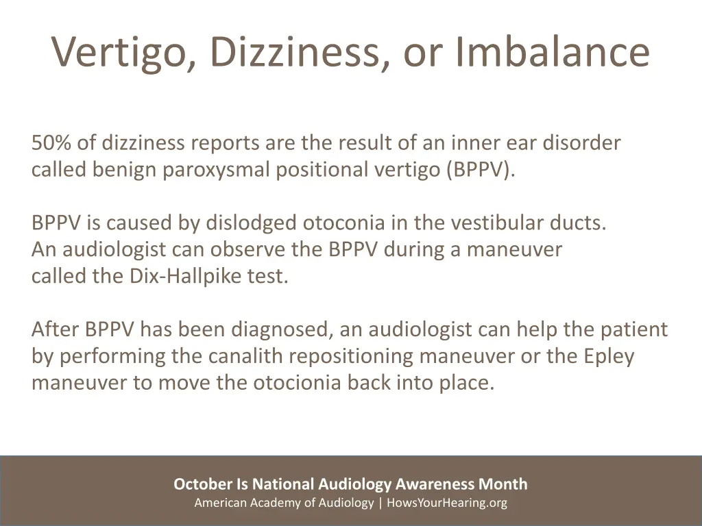 vertigo dizziness or imbalance 1