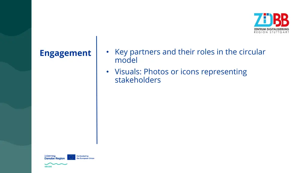 key partners and their roles in the circular