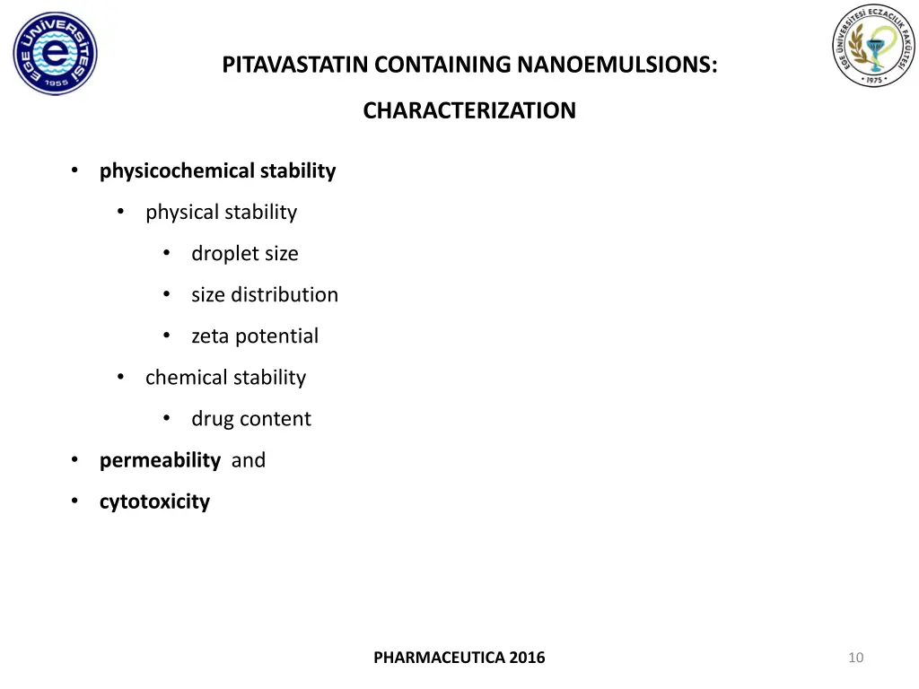 pitavastatin containing nanoemulsions 7