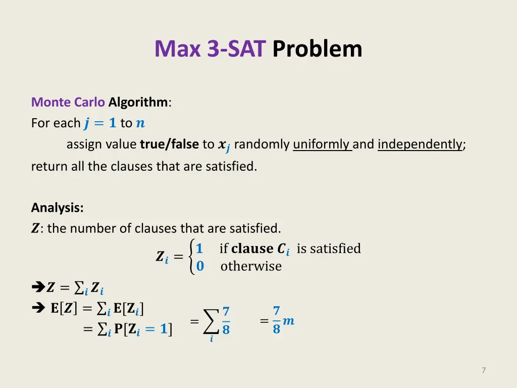 max 3 sat problem 1