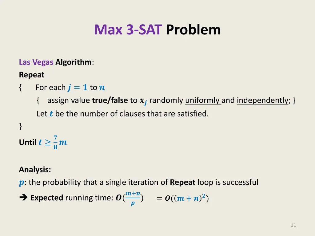max 3 sat problem 3
